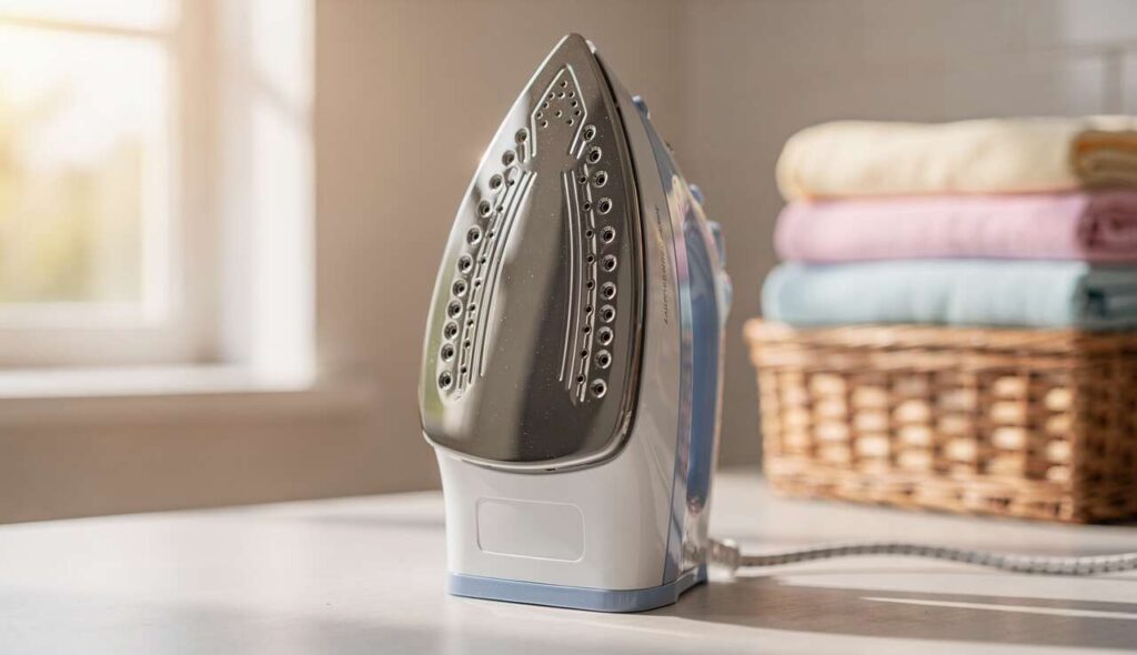 Schwarze Ablagerungen auf dem Bügeleisen? So entfernst du sie ohne Kratzer