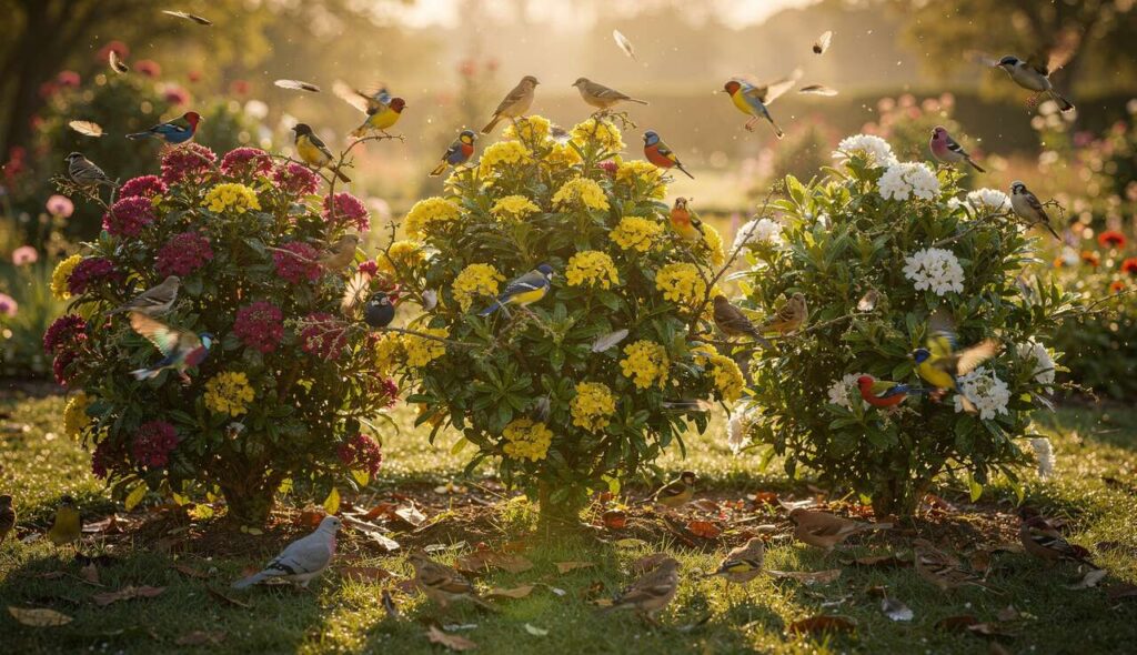 So viele Vögel wie nie: Seit ich diese 3 Sträucher gepflanzt habe, ist mein Garten ein Paradies