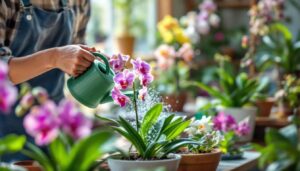 Orchideen im März: Warum Gärtner jetzt auf diesen Küchenzusatz beim Gießen schwören