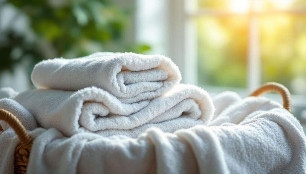 Kein Weichspüler nötig: Dieser Esslöffel Hausmittel macht Handtücher wieder weich