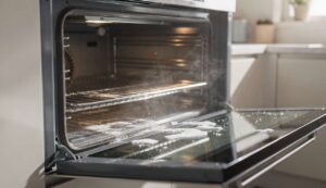 Backofen reinigen ohne Chemie: Dampf und Natron lösen Verkrustungen in 20 Minuten