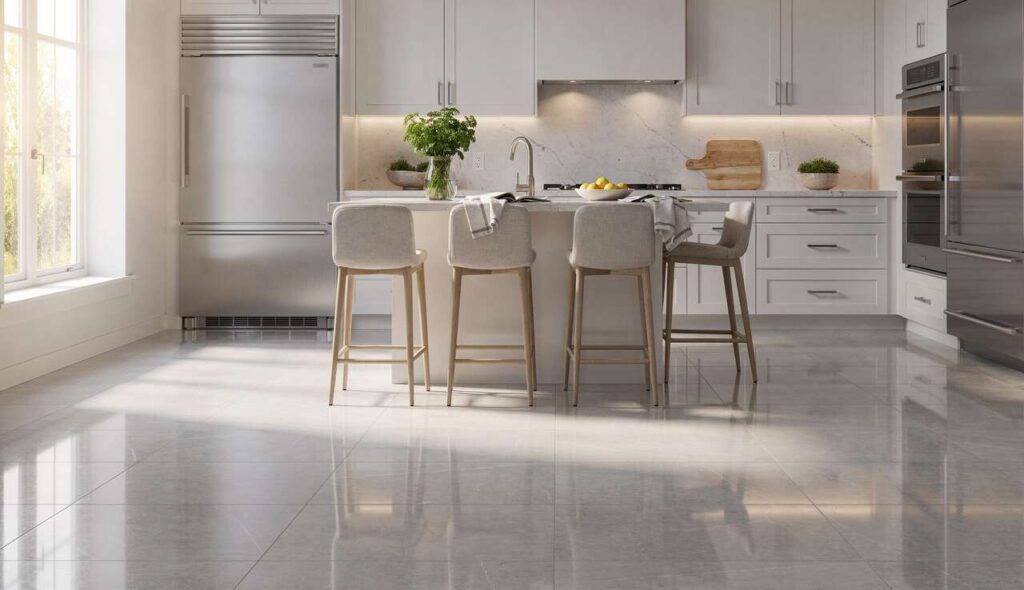 Seit ich diesen Teelöffel ins Wischwasser gebe, glänzen meine Fliesen tagelang