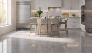 Seit ich diesen Teelöffel ins Wischwasser gebe, glänzen meine Fliesen tagelang