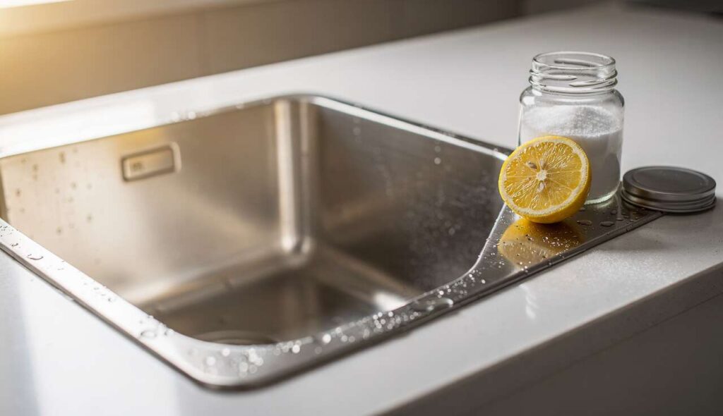 Wochenlang saubere Spüle: Sie brauchen nur dieses eine Hausmittel aus dem Vorratsschrank