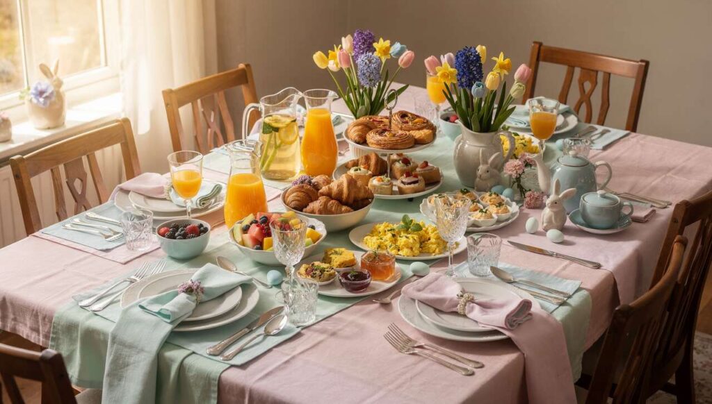 Osterbrunch 2026 planen, ohne Stress: die Einkaufsliste für 8 Personen unter 50 Euro