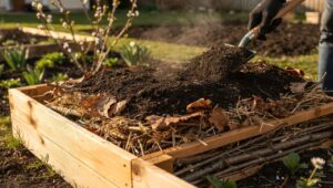 Hochbeet befüllen im März, bevor der Kompost knapp wird: die 4-Schichten-Methode im Detail