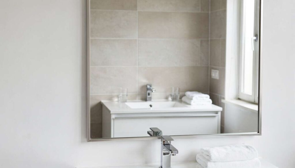 Weder Glasreiniger noch Zeitungspapier: Mit diesem Trick werden Spiegel in 1 Minute streifenfrei