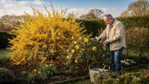 Rosen schneiden im März 2026: Die Forsythien-Regel, die erfahrene Gärtner nie ignorieren