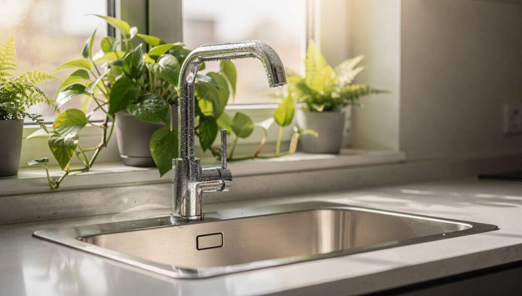 Weder Backpulver noch Zitrone: Dieser Apotheken-Trick entfernt Kalkflecken in 2 Minuten