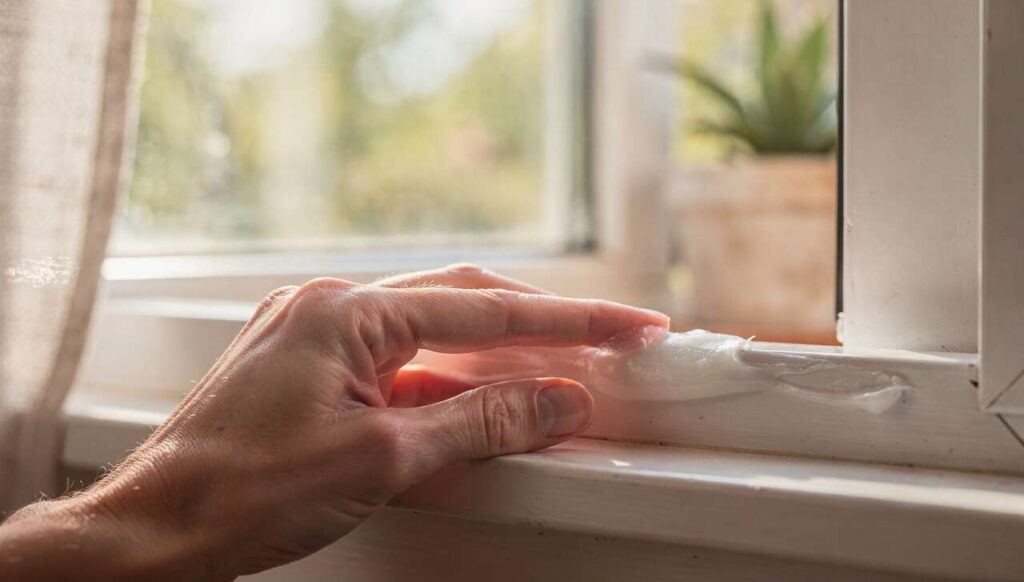 Fensterdichtungen pflegen im März, damit sie den nächsten Winter überstehen: der Vaseline-Trick